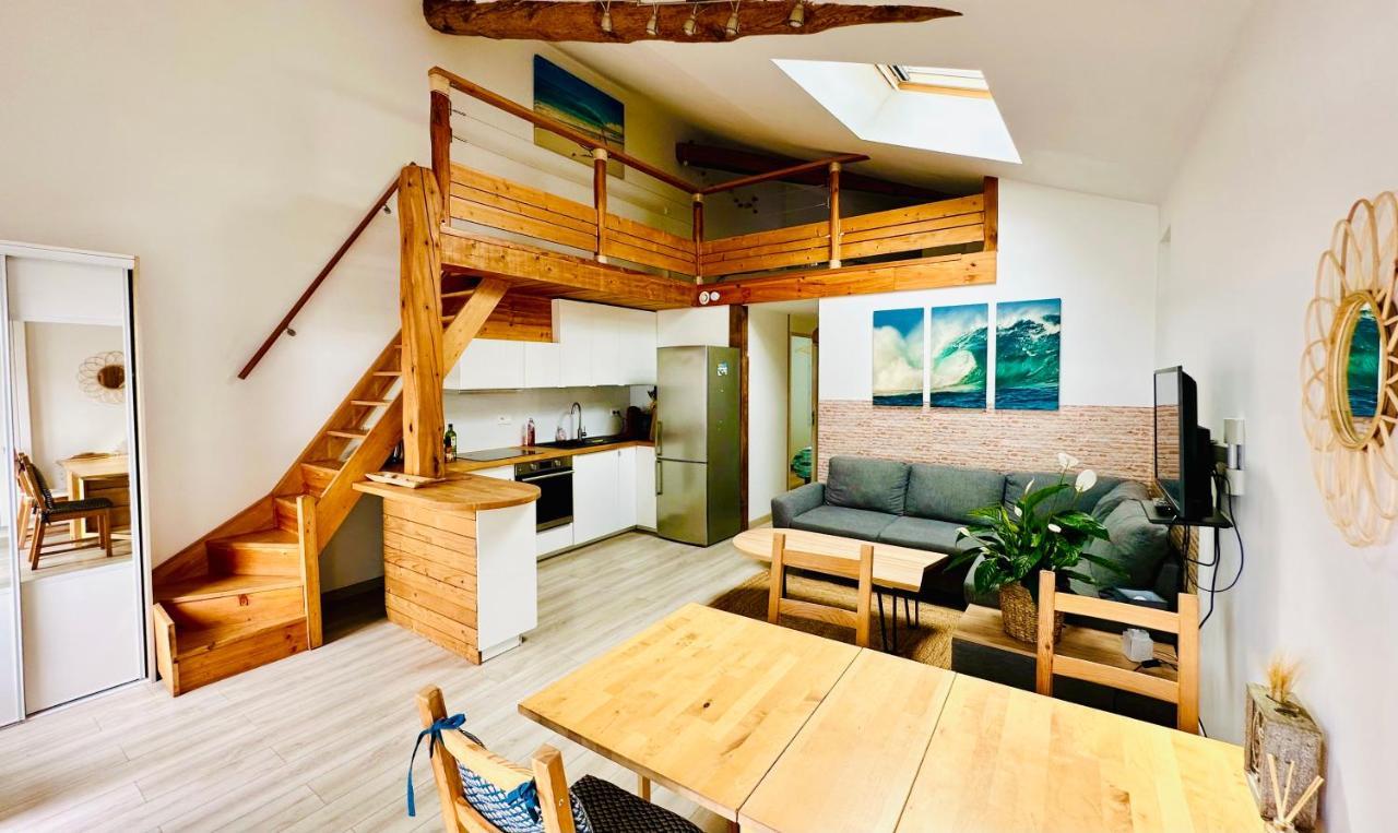 Sunny - Charmant Duplex Avec Terrasse Privative Tosse Eksteriør bilde